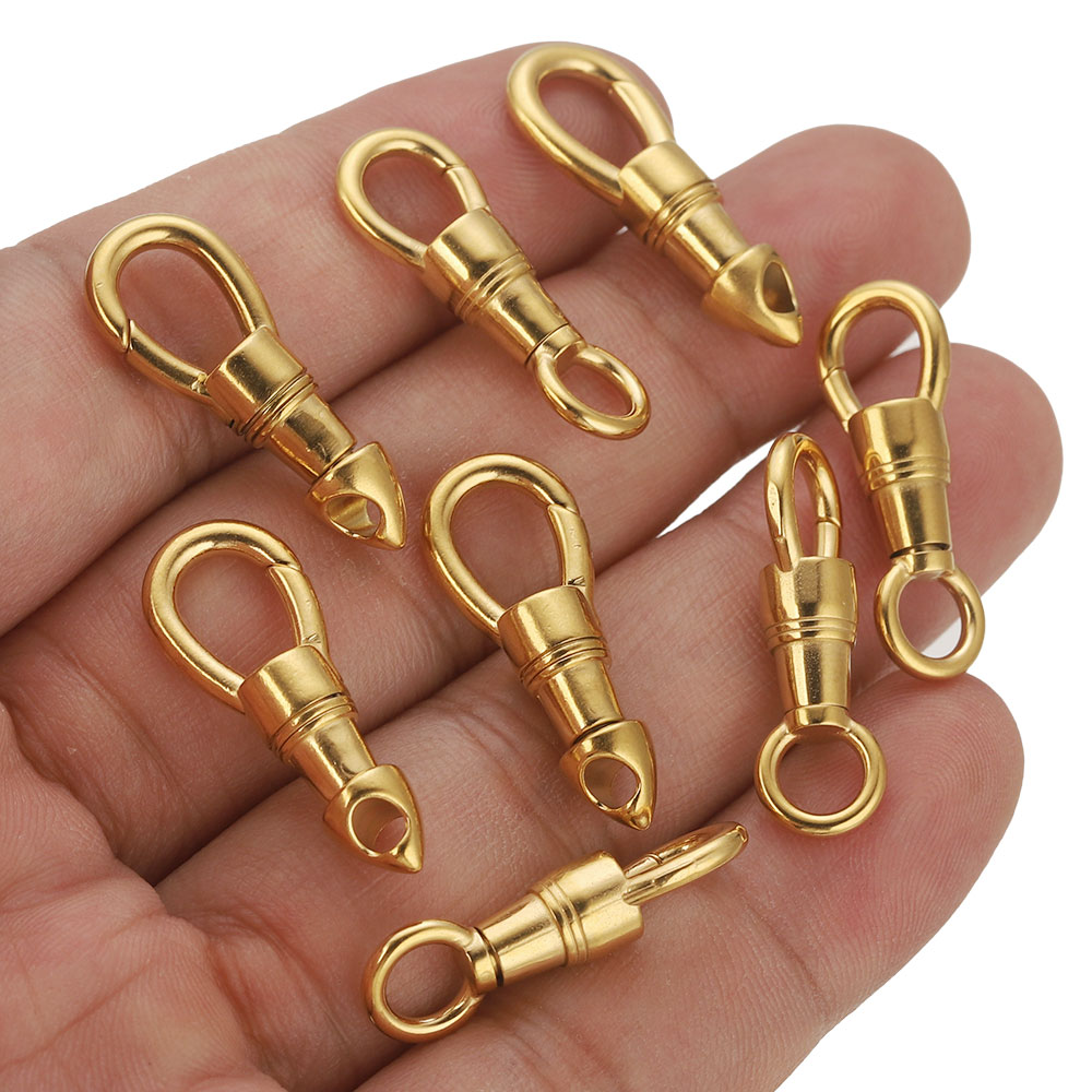Jewelry Making Hobby - 2 teile/los Edelstahl Tasche Schlüssel Kette
