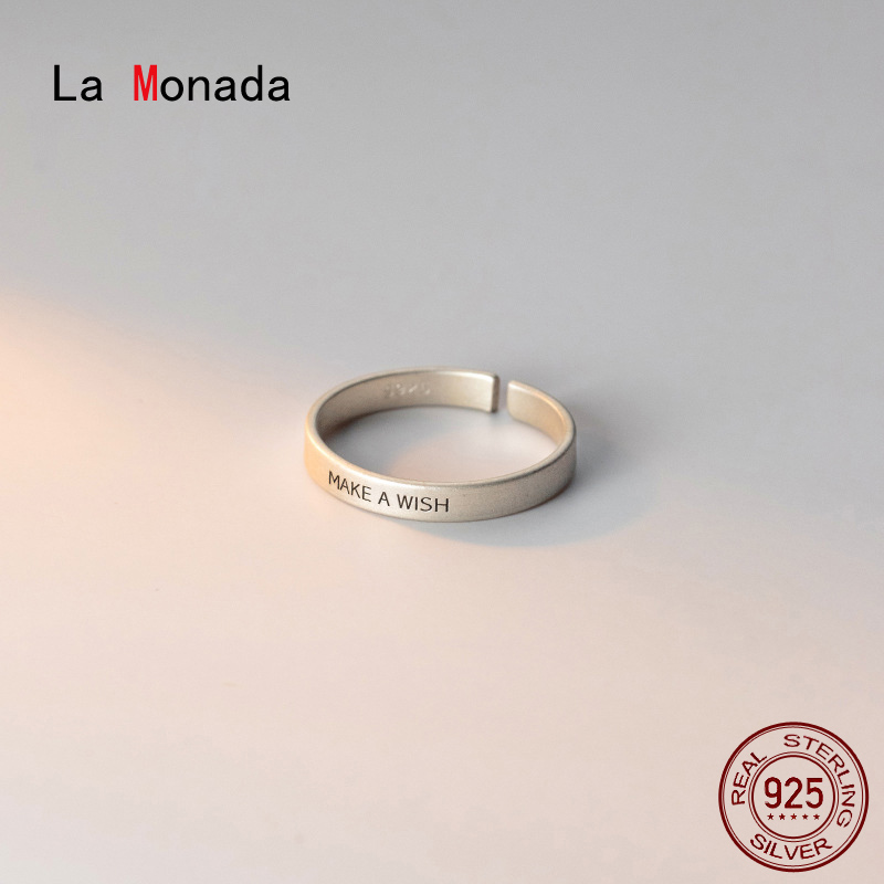 Jewelry Making In La - La Monada 53-57mm Resizable 925 Silber