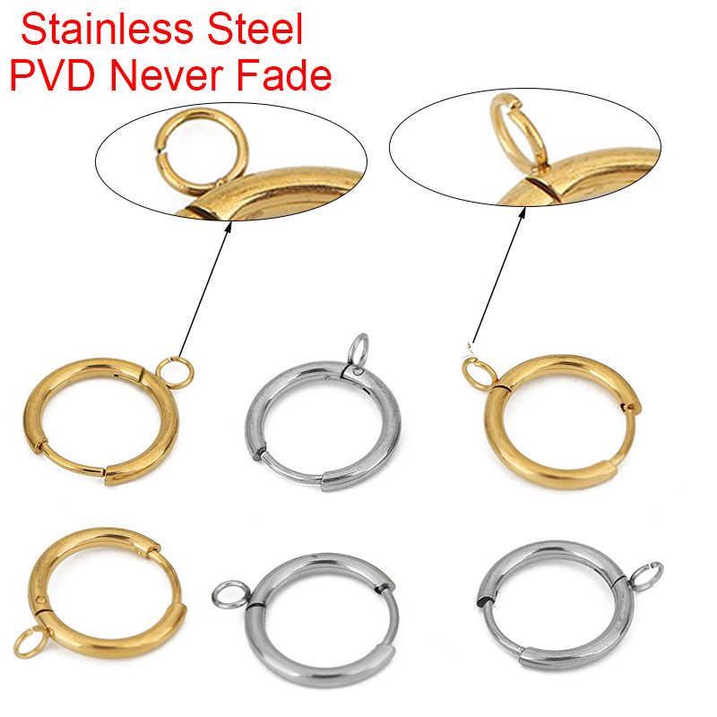 Jewelry Making Hobby - 10 Stück PVD verblasst nie Ohrringe