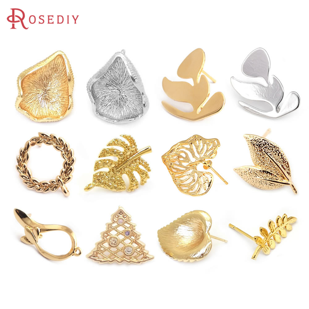 Jewelry Making Hobby - 18 Karat Gold Farbe Messing Lotus