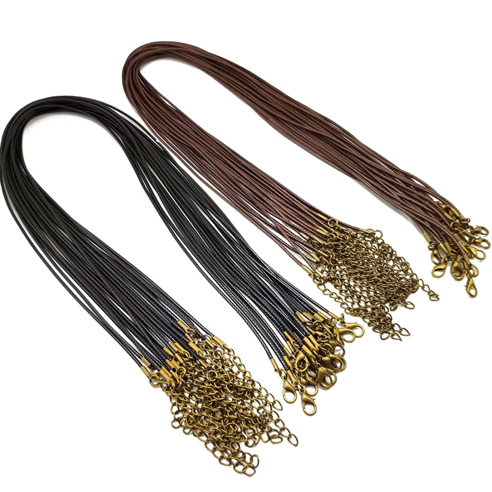 Jewelry Making Wax - 20 Stück 45 cm braun gewachste