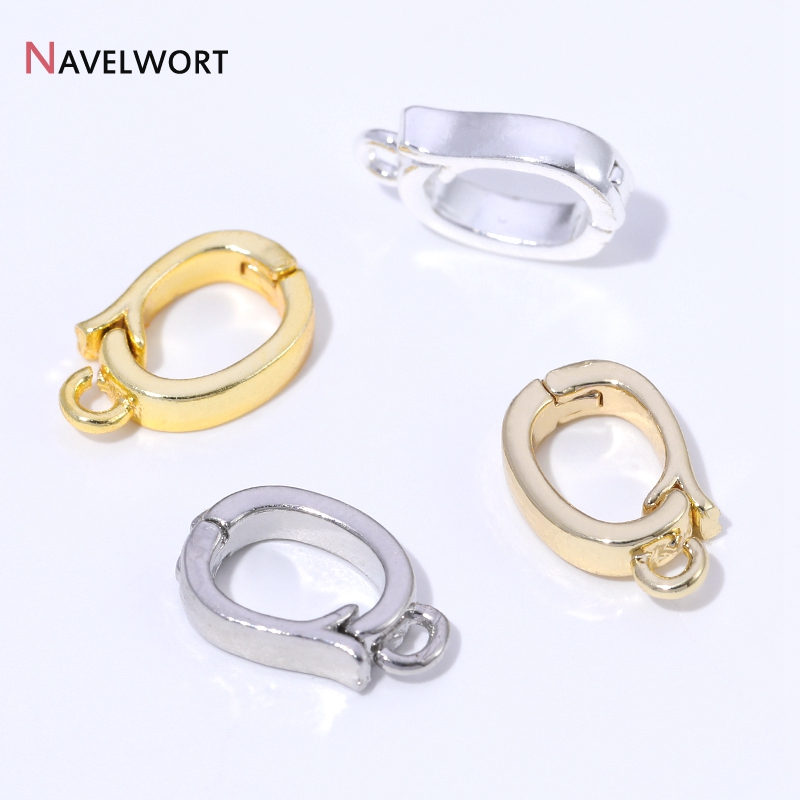 Jewelry Making Kit For Adults - 14K/18K vergoldete Messing-Metall-Halskettenverzierungen mit Scharnier für