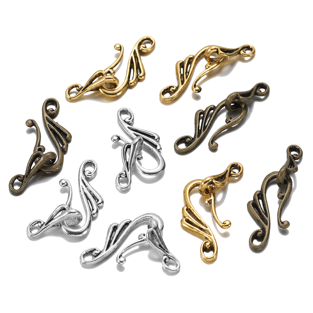 Jewelry Making Notes - 10/20 sätze/lose Antike Bronze Silber Farbe