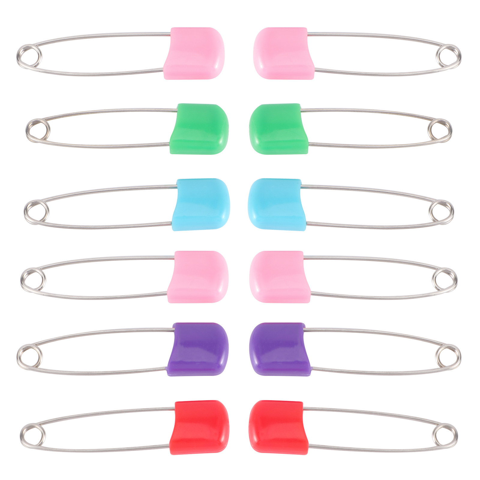 12 Stück Baby-Windelklammern,  – Head Pin Assorted Bewertung und Preis