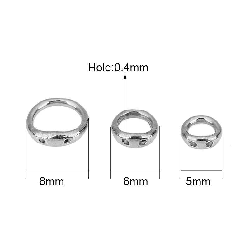 20 Stück Edelstahl-Halskettenv – Jewelry Making Bead Bewertung und Preis