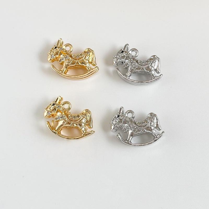 [HS][LA]1 Stück Pony-Anhänger  – Jewelry Making In La Bewertung und Preis