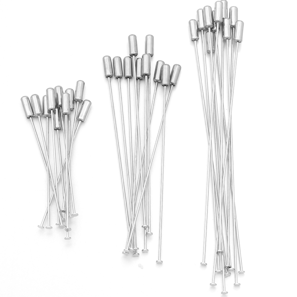 10 Stück 60/90/120mm Kupfer-Br – Jewelry Making Head Pins Bewertung und Preis