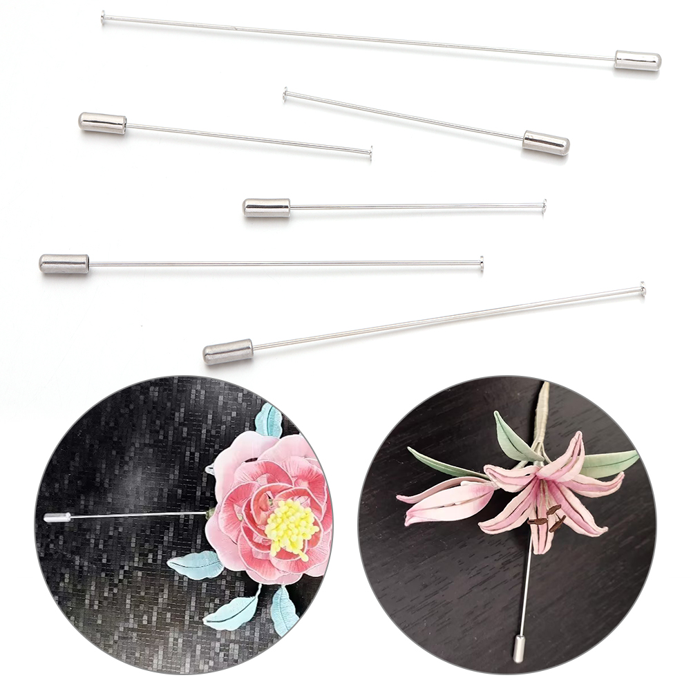10 Stück 60/90/120mm Kupfer-Br – Jewelry Making Head Pins Bewertung und Preis