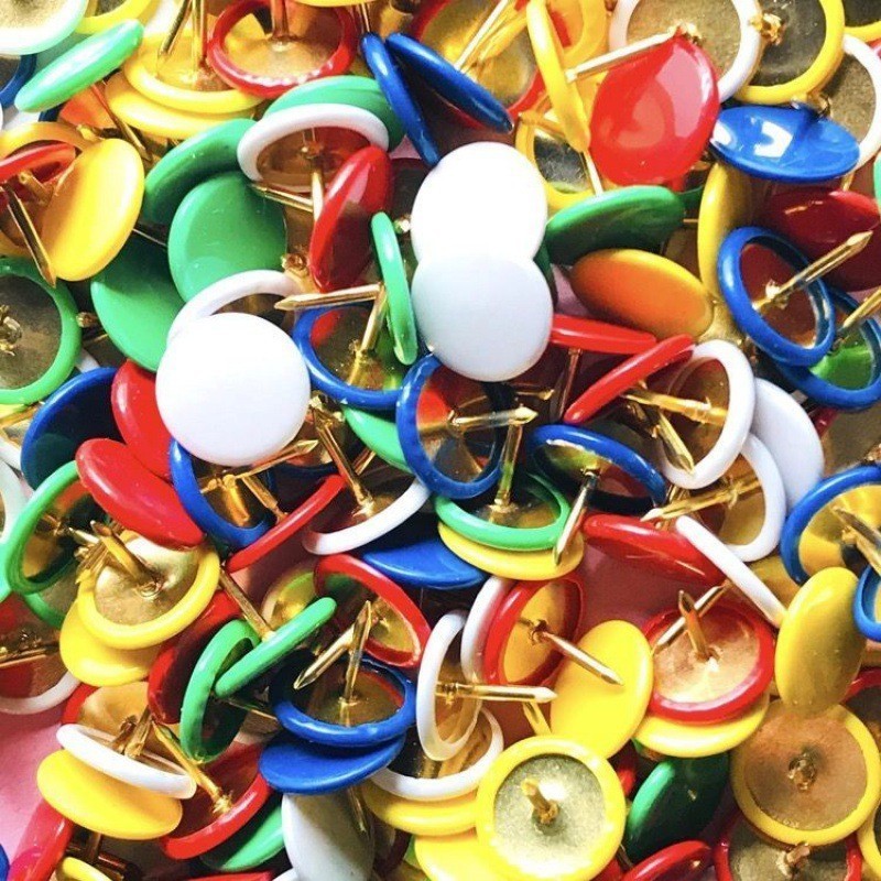 116 Stück runde Reißzwecken, z – Head Pin Assorted Bewertung und Preis
