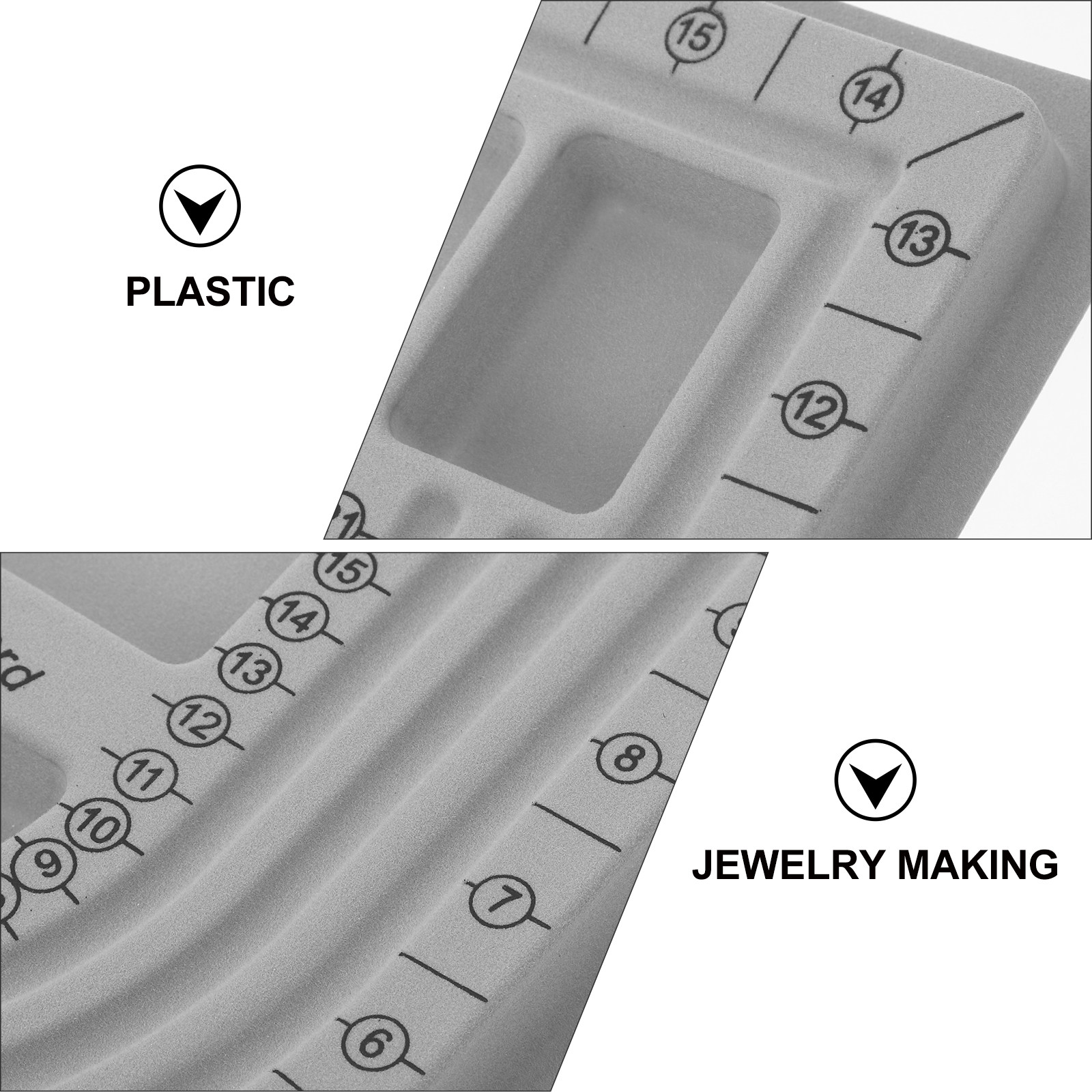 2er-Set Perlen-Designplatten:  – Jewelry Making Board Bewertung und Preis