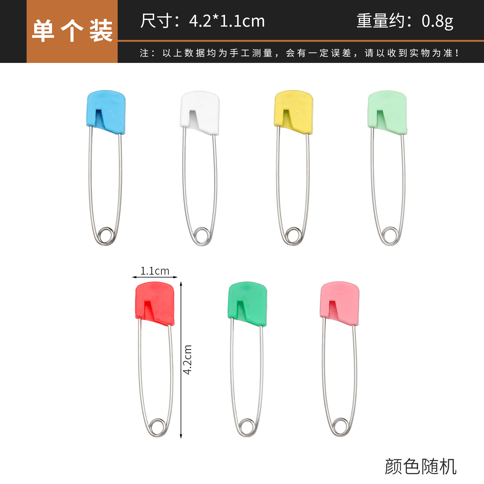 Baby-Sicherheitsnadeln, Edelst – Head Pin Assorted Bewertung und Preis