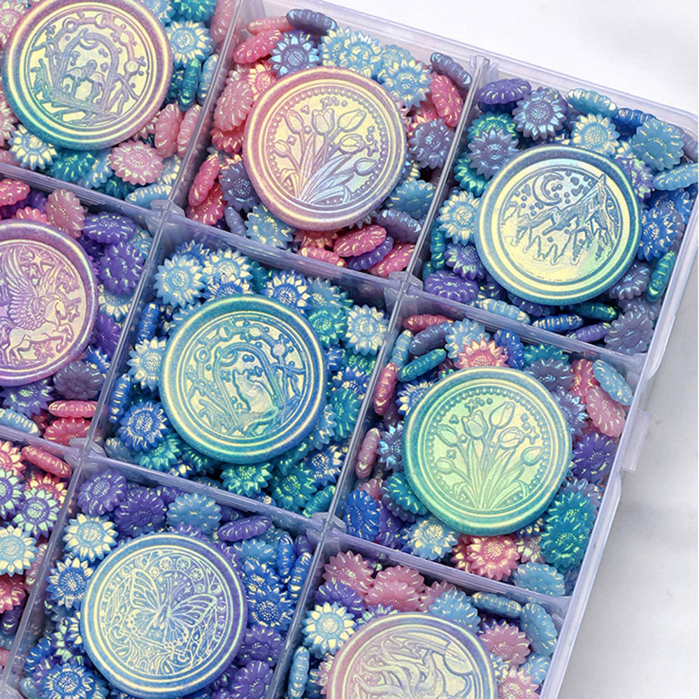 100 Stück gemischte Farben, gl – Jewelry Making Wax Bewertung und Preis