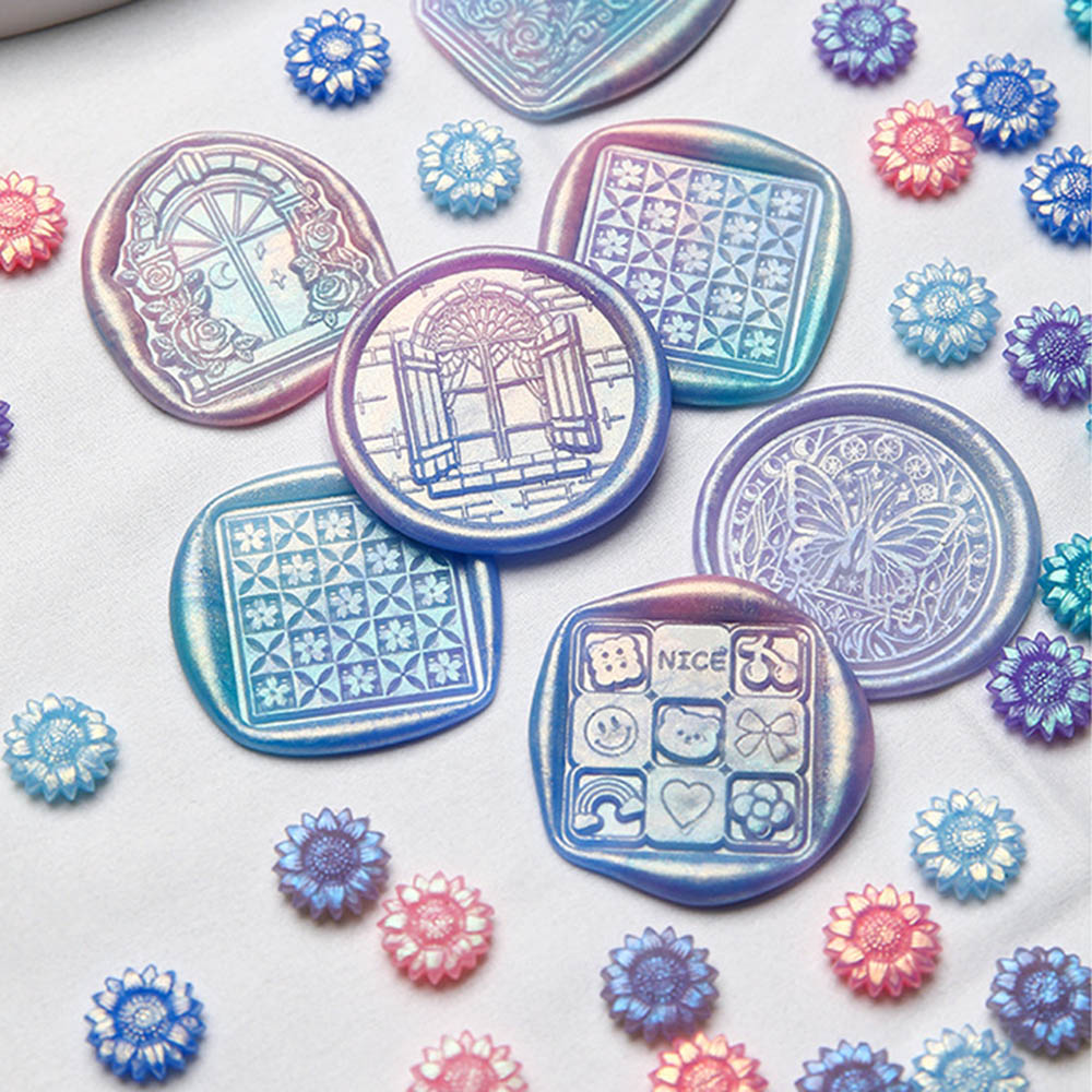 100 Stück gemischte Farben, gl – Jewelry Making Wax Bewertung und Preis