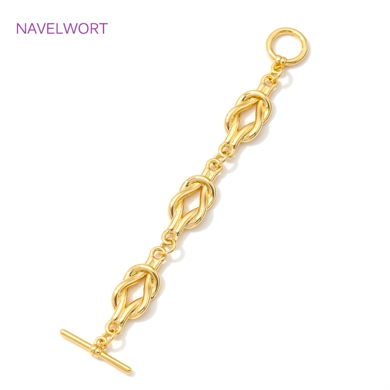 18K vergoldete OT-Verschlüsse, – Jewelry Making Hobby Bewertung und Preis