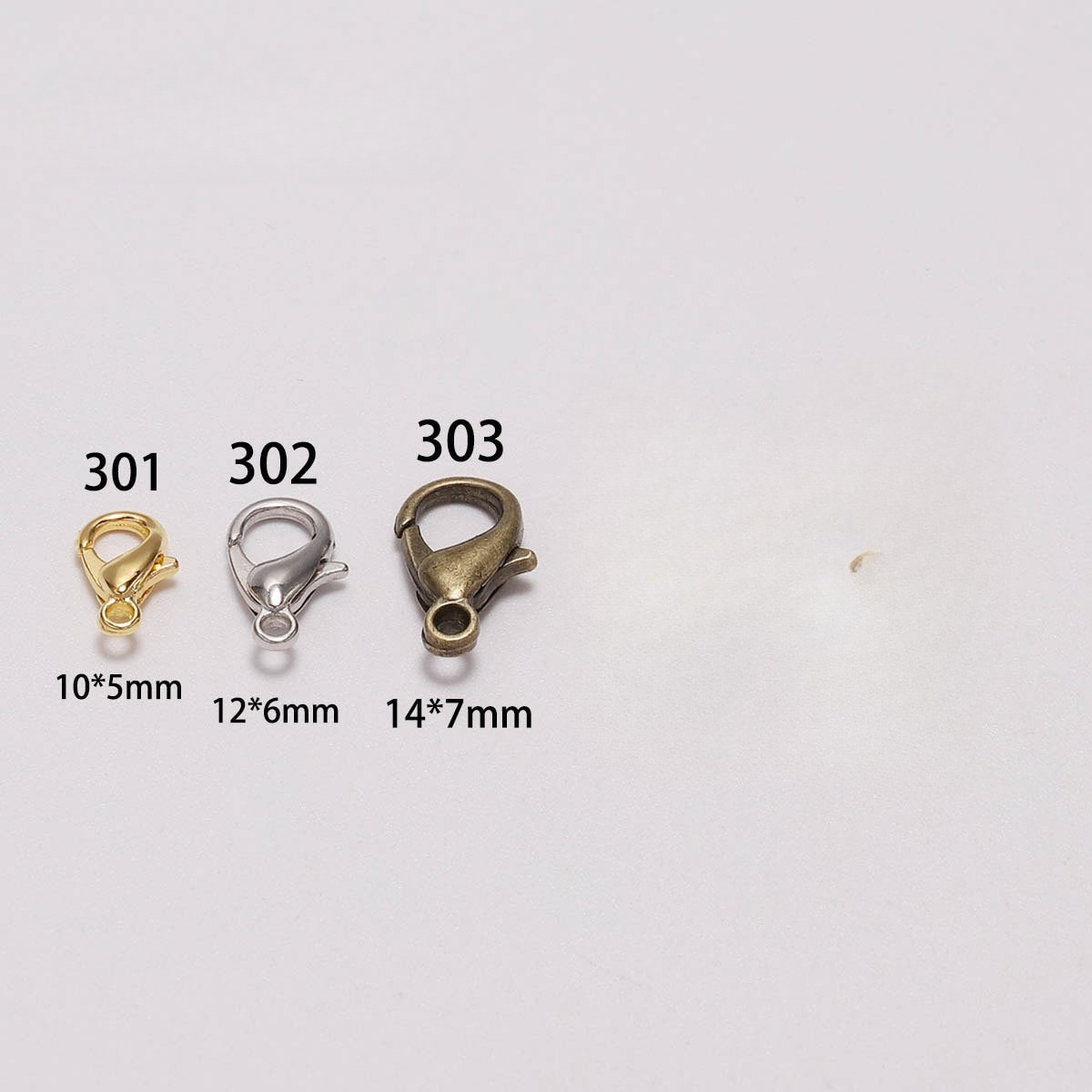 100 Stück 9 12 14mm Zinklegier – Jewelry Making Materials Bewertung und Preis