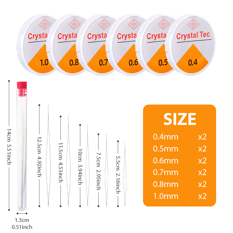 Vielseitiges elastisches Schnu – Beading Needle Fine Bewertung und Preis