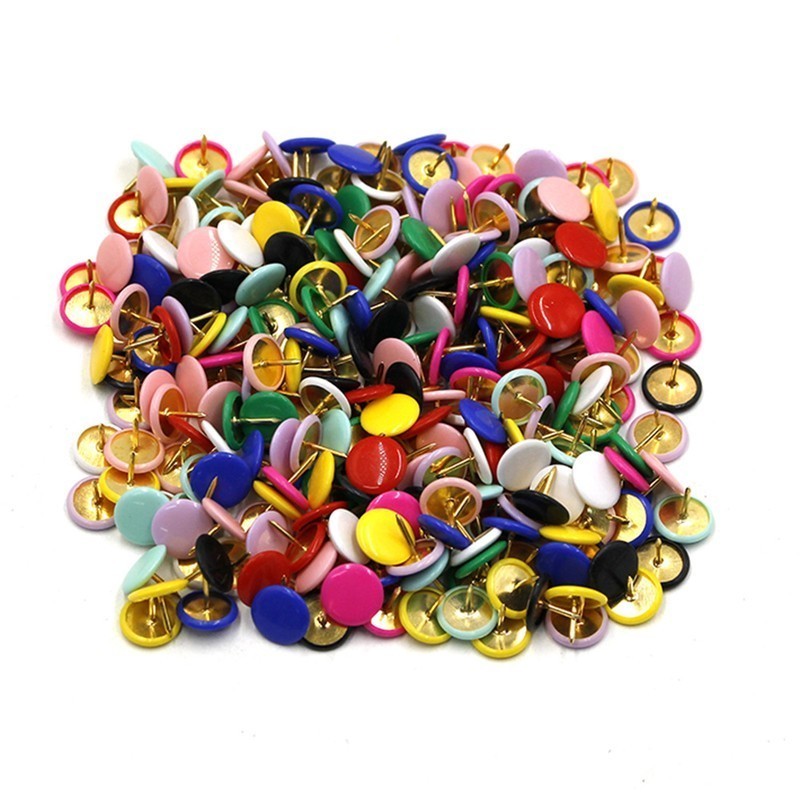 200 Stück runde Reißzwecken, w – Head Pin Assorted Bewertung und Preis