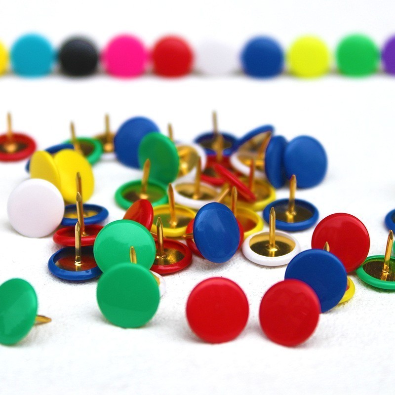 200 Stück runde Reißzwecken, w – Head Pin Assorted Bewertung und Preis