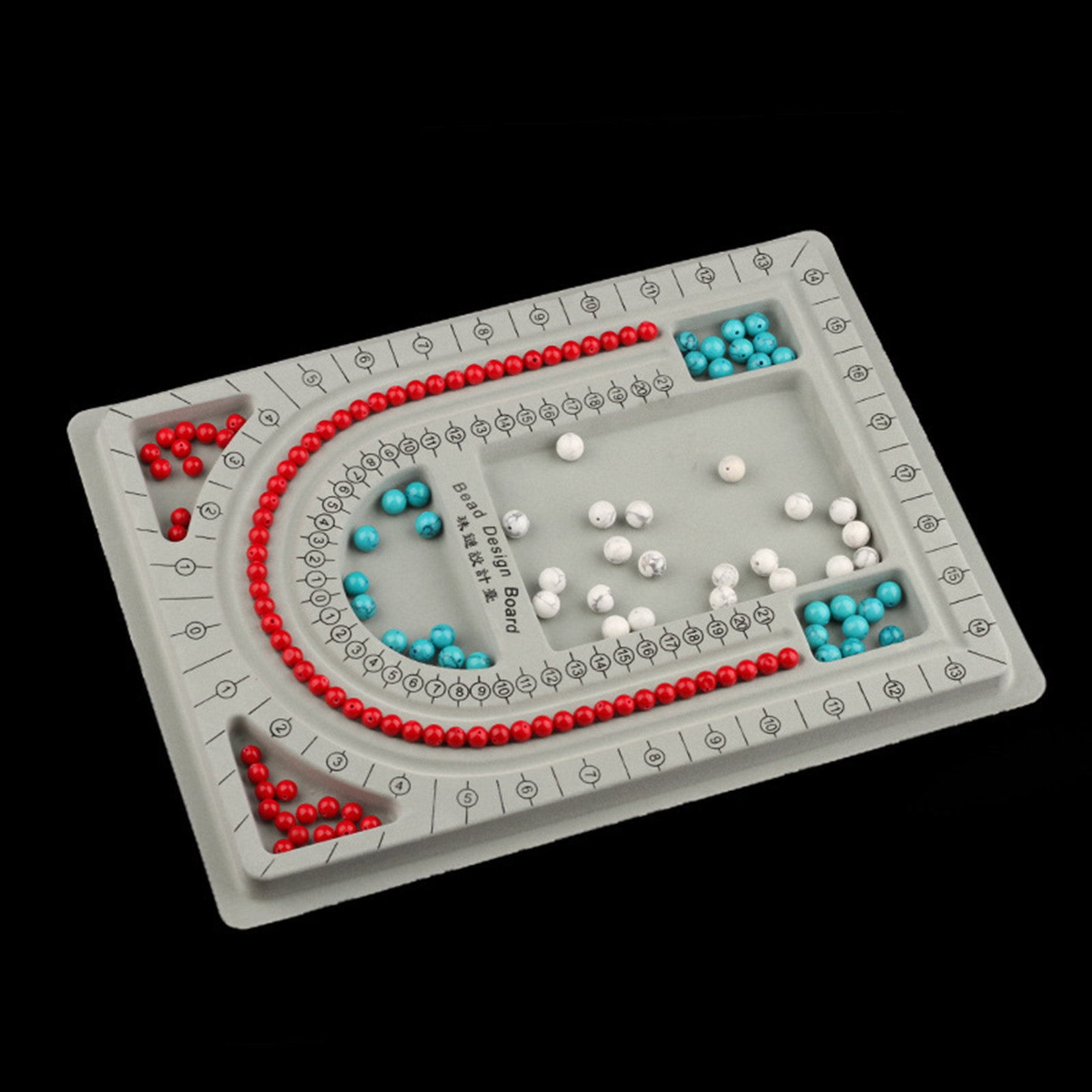 2er-Set Perlen-Designplatten:  – Jewelry Making Board Bewertung und Preis