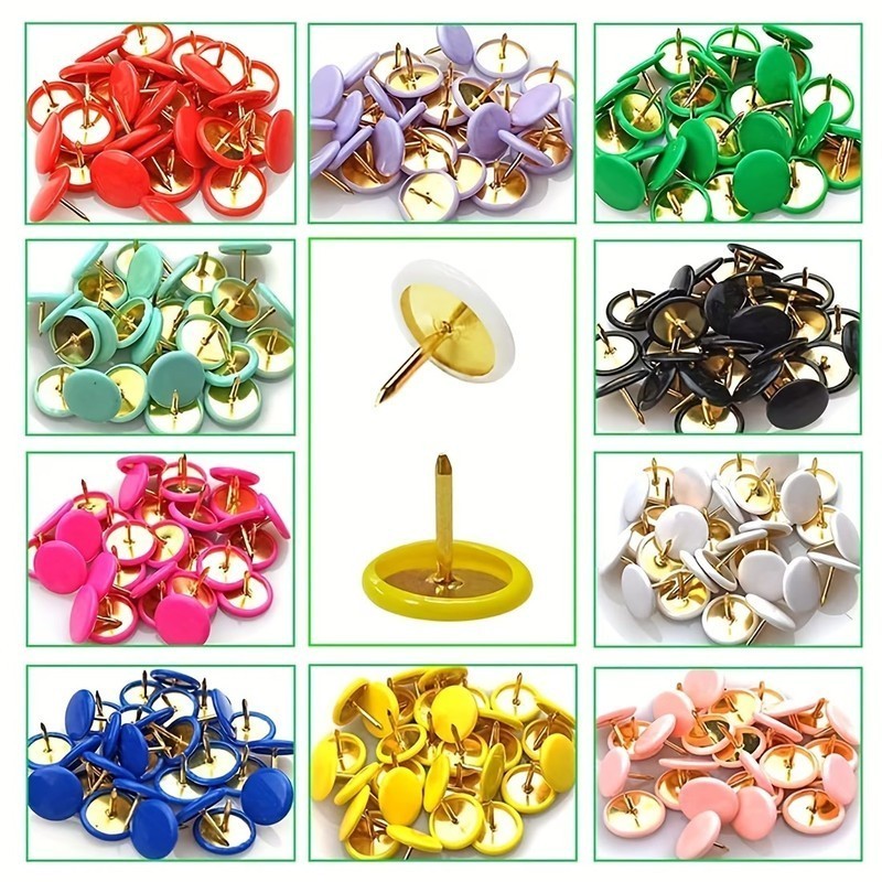 435 Stück runde Reißzwecken, P – Head Pin Assorted Bewertung und Preis