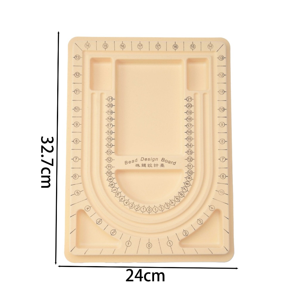 Buntes Flockeda-Perlenbrett fü – Jewelry Making Board Bewertung und Preis