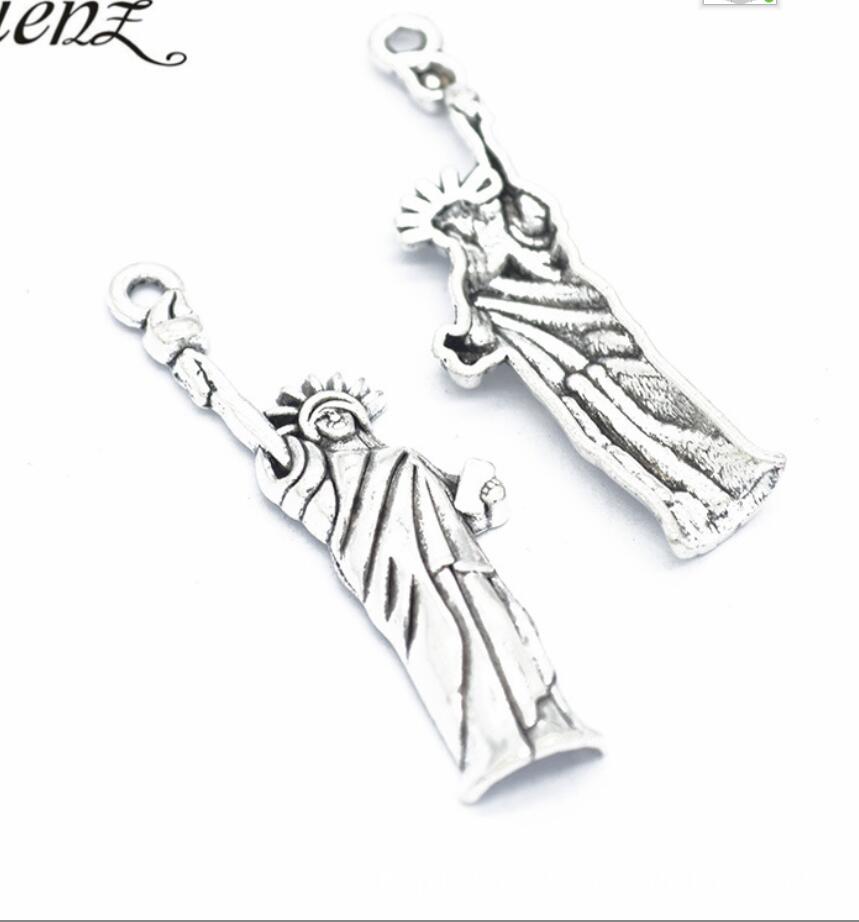 5 Stück Charms Freiheitsstatue – Jewelry Making New York Bewertung und Preis