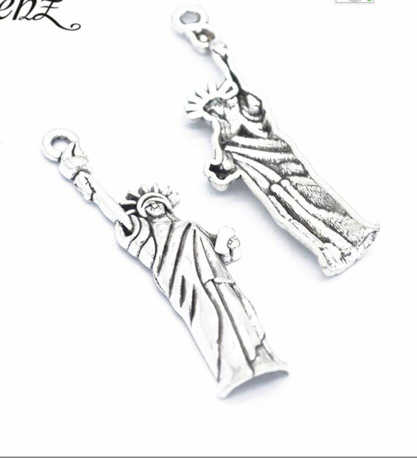 5 Stück Charms Freiheitsstatue – Jewelry Making New York Bewertung und Preis