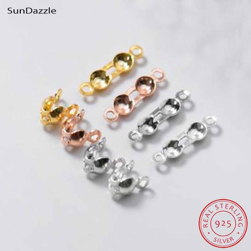 4 Stück Echte Reine 925 Sterli – Jewelry Making Hobby Bewertung und Preis