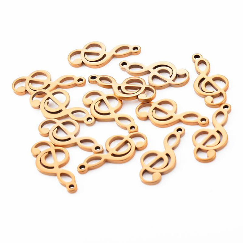 10 stücke Charms Musical Note  – Jewelry Making Notes Bewertung und Preis