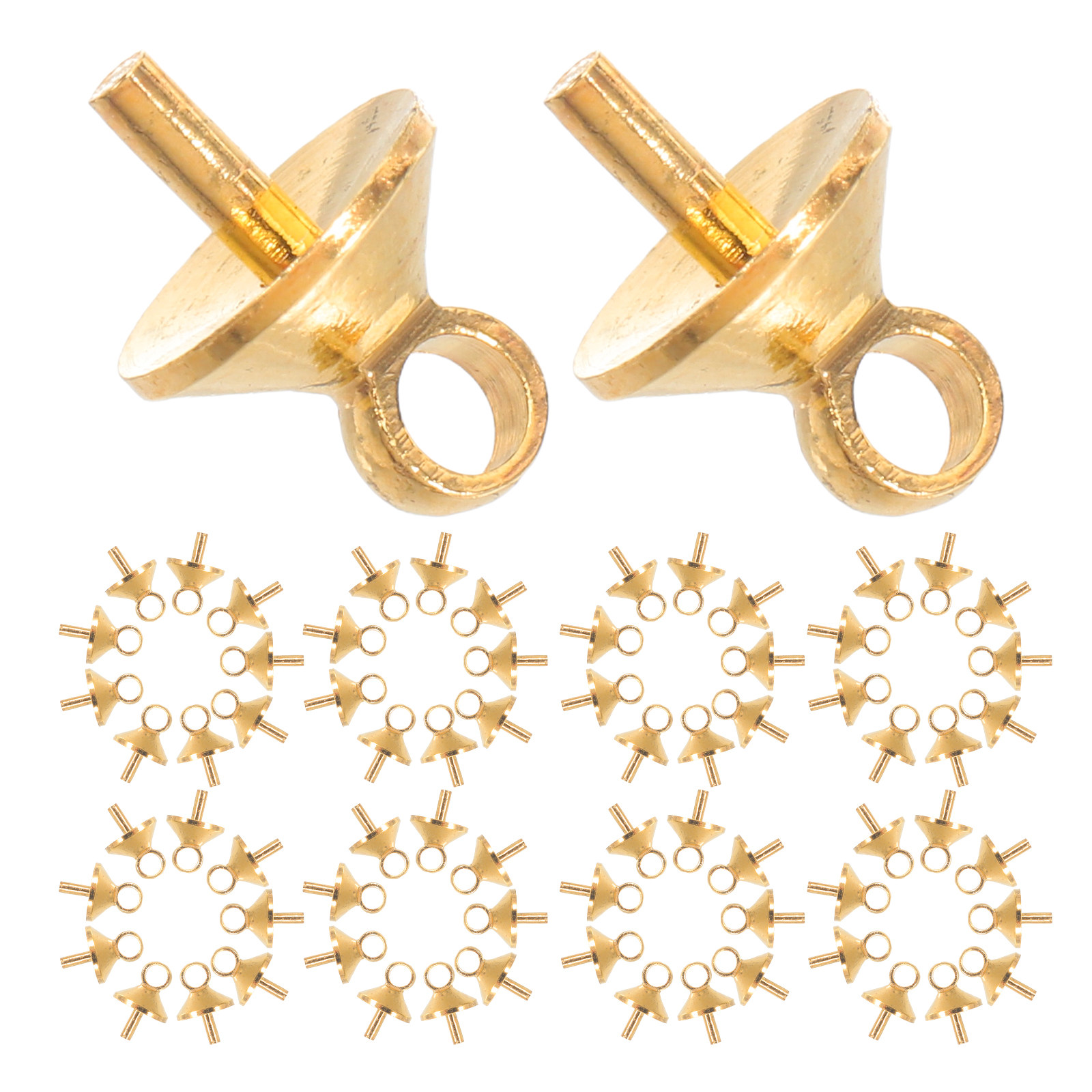 100 Stück reine Kupfer-Halbboh – Jewelry Making Drill Bewertung und Preis