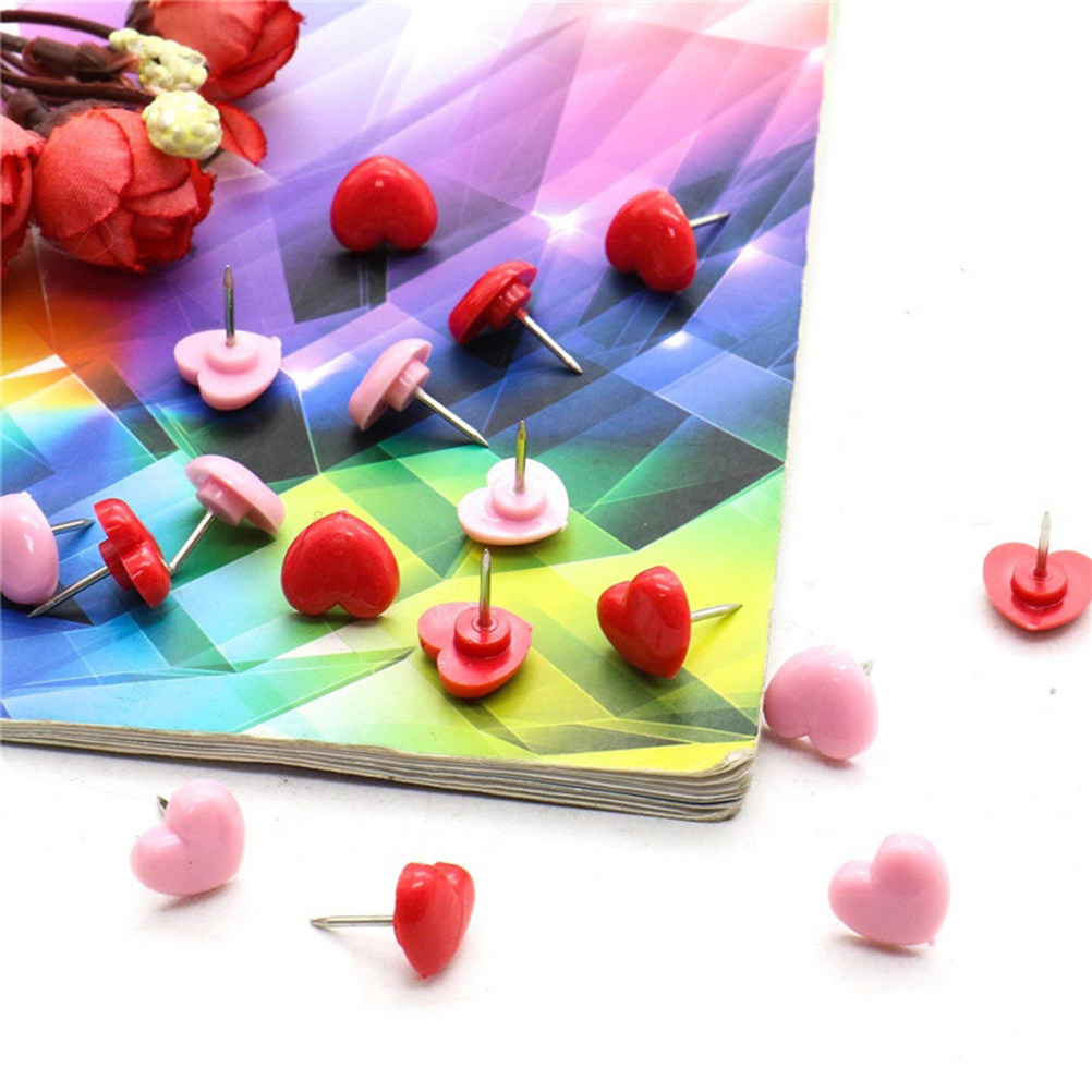 150 Stück herzförmige Reißzwec – Head Pin Assorted Bewertung und Preis