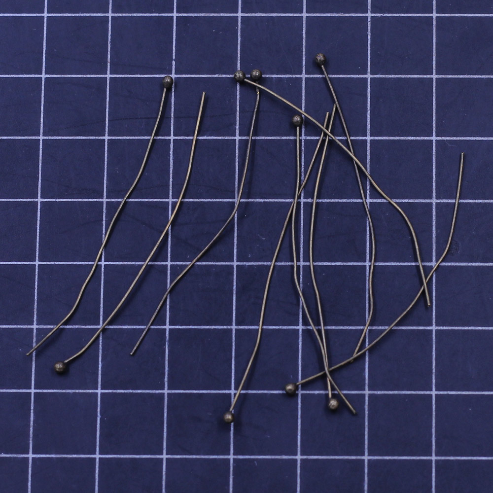 100 Stück Kupfer-Kugelkopfnade – Jewelry Making Head Pins Bewertung und Preis
