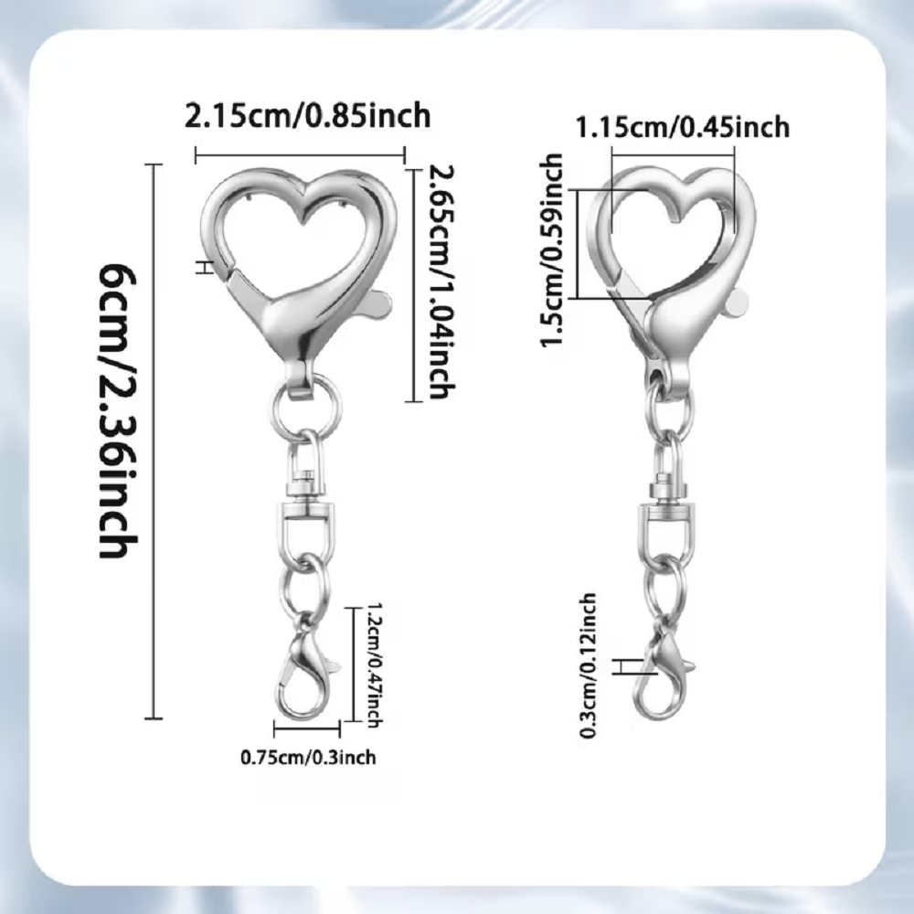 5/15/30 Stück Herzförmiger Dre – Jewelry Making Materials Bewertung und Preis
