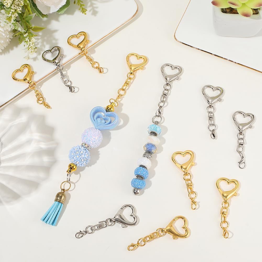 5/15/30 Stück Herzförmiger Dre – Jewelry Making Materials Bewertung und Preis