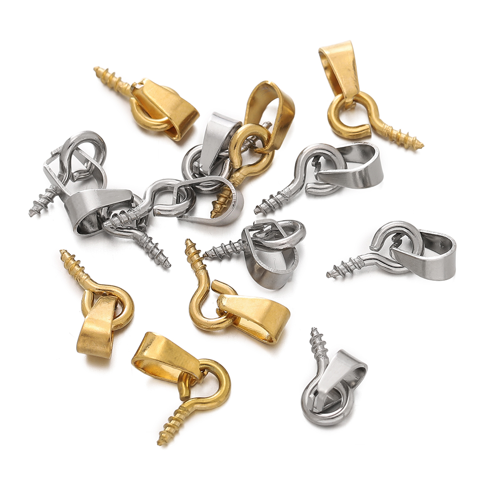 20 Stück Edelstahl-Schraubösen – Jewelry Making Drill Bewertung und Preis