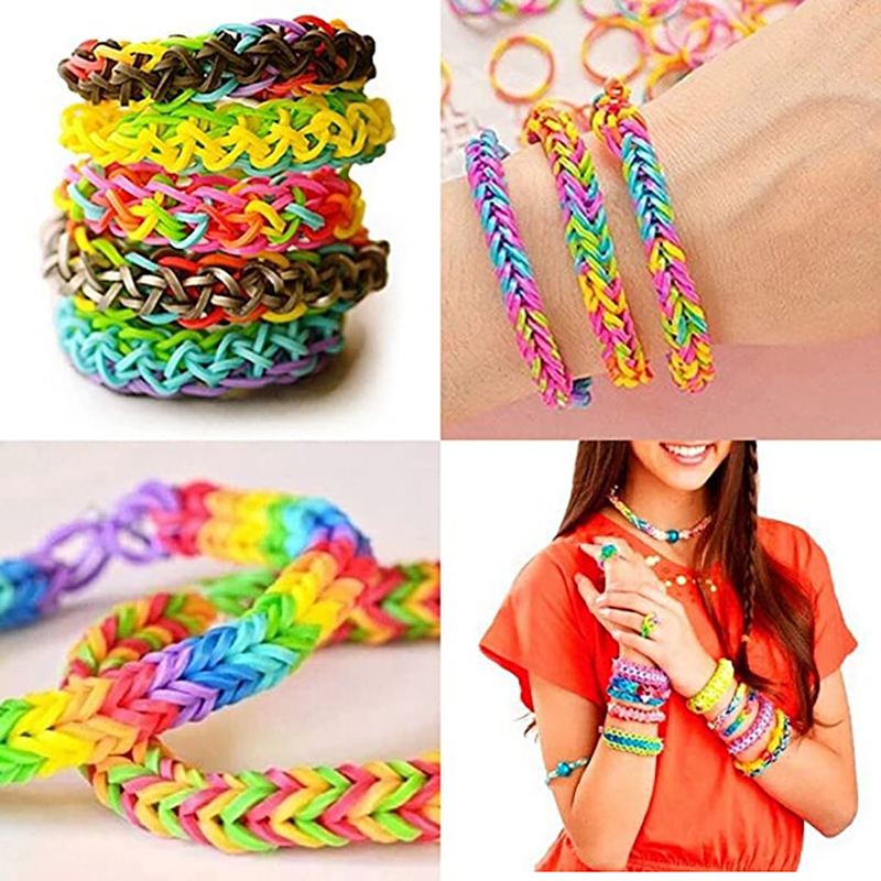 600-teiliges buntes Gummiband- – Jewelry Making Tutorials Bewertung und Preis