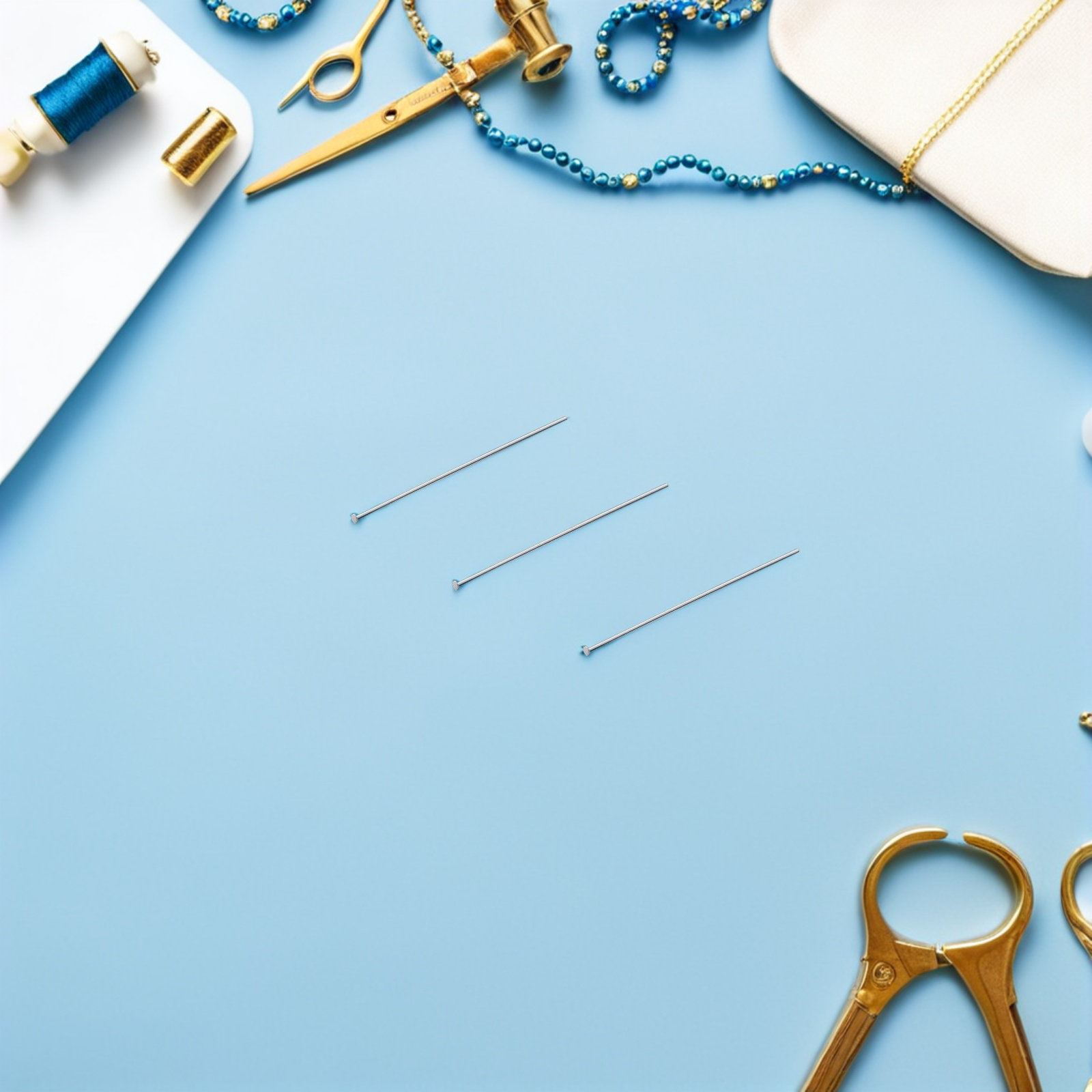 300 Stück Edelstahl-Flachkopfn – Jewelry Making Head Pins Bewertung und Preis