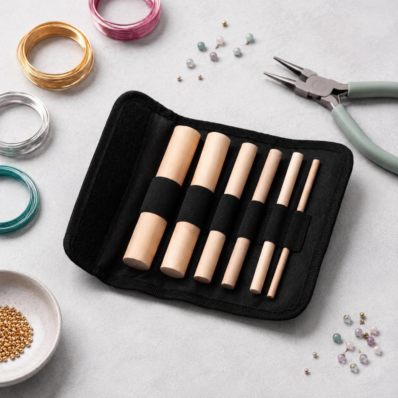 6-teiliges Drahtwickel-Dornen- – Jewelry Making Kits Bewertung und Preis