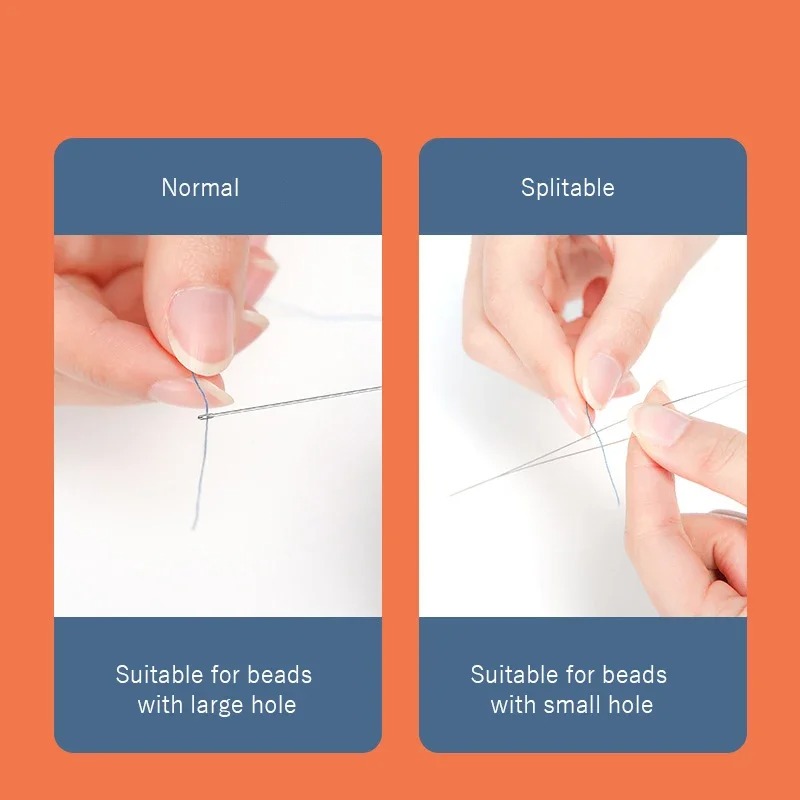 3 Stück gebogene Perlennadeln, – Beading Needle Fine Bewertung und Preis