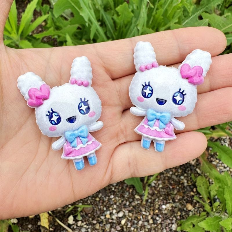 45mm Cartoon-Tamagotchi doppel – Jewelry Making Materials Bewertung und Preis