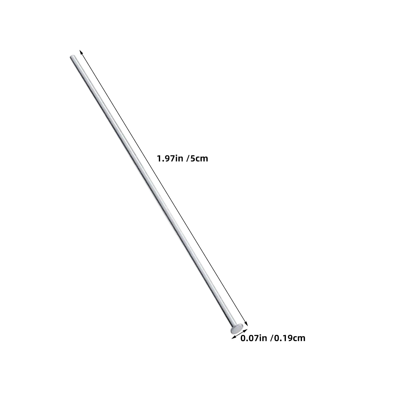 300 Stück Edelstahl-Flachkopf- – Jewelry Making Head Pins Bewertung und Preis