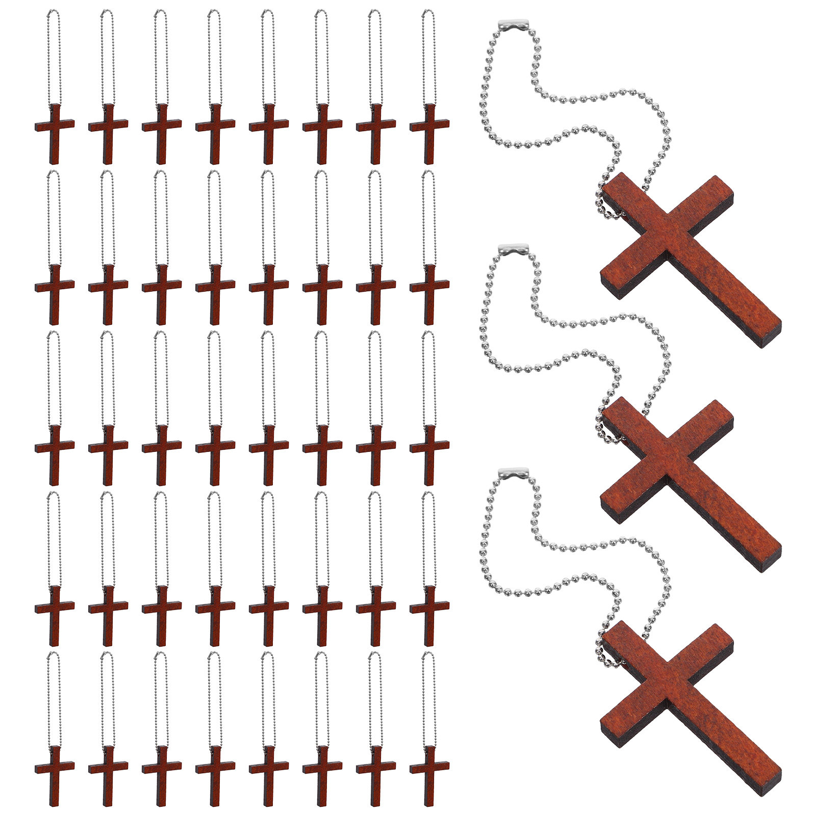 50 Sets Holzkreuz-Anhänger, ha – Jewelry Making Drill Bewertung und Preis