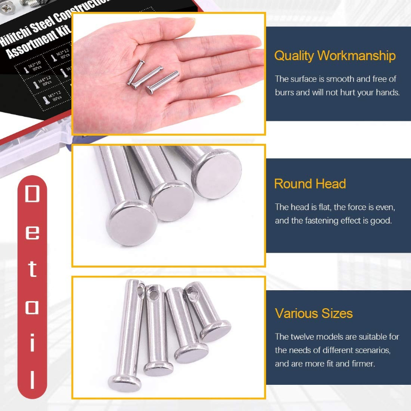 Flachkopf-Zylinderstifte M3 M4 – Head Pin Assorted Bewertung und Preis