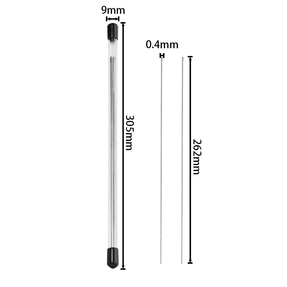 2 Stück Perlennadeln mit Stahl – Beading Needle Fine Bewertung und Preis