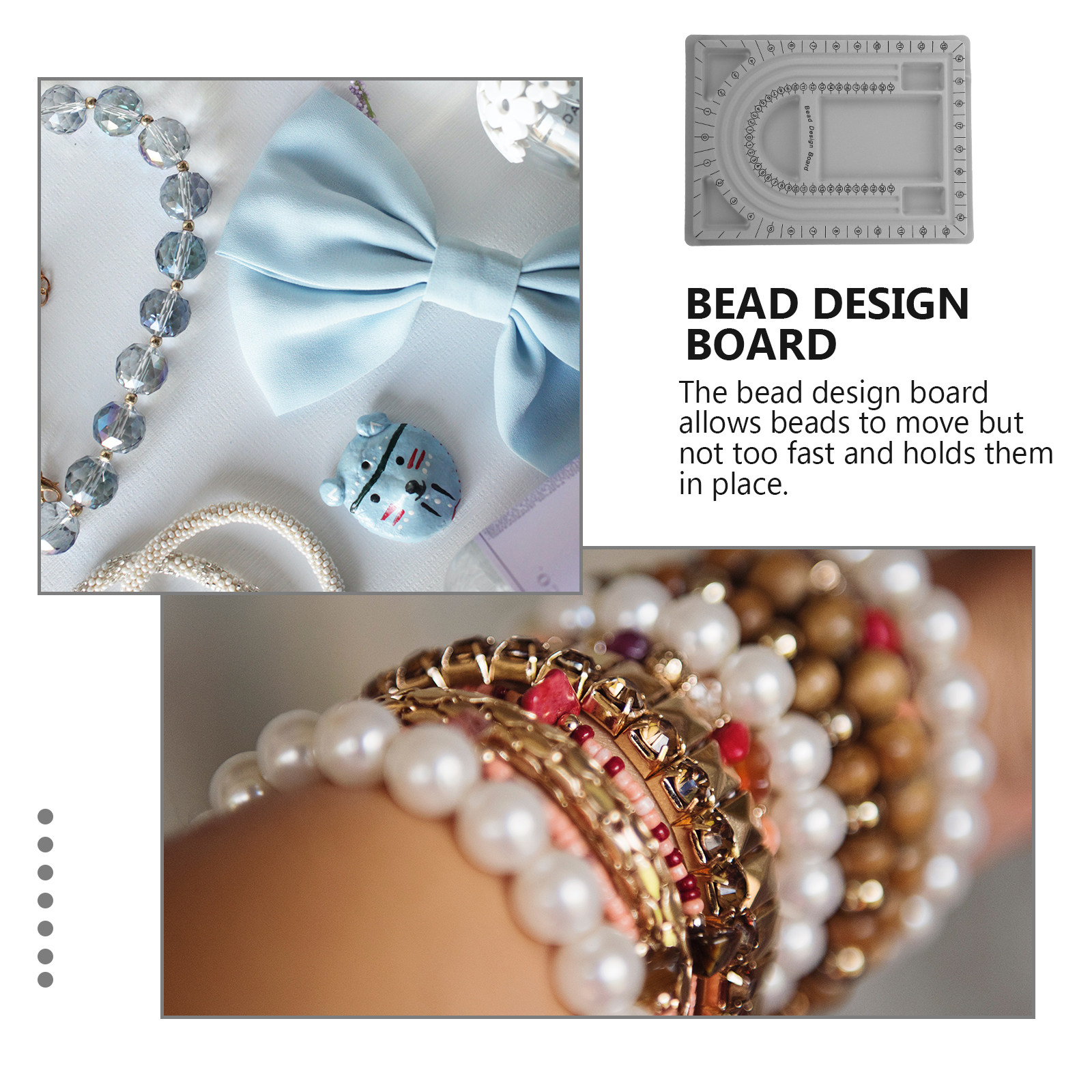 2er-Set Perlen-Designbrett Sch – Jewelry Making Board Bewertung und Preis