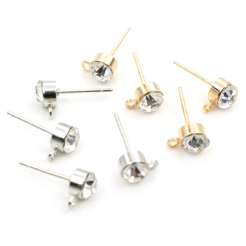 50 Stück Ohrstecker mit Zirkon – Jewelry Making Kits Bewertung und Preis