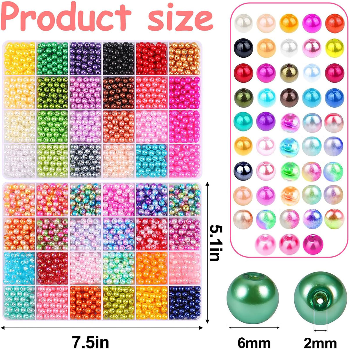 2400 Stück Perlenschmuck mit 4 – Jewelry Making Tutorials Bewertung und Preis
