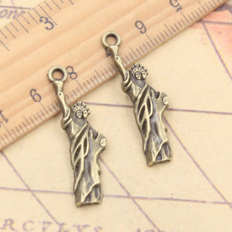 20 Stück Charms Freiheitsstatu – Jewelry Making New York Bewertung und Preis