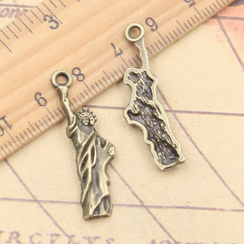 20 Stück Charms Freiheitsstatu – Jewelry Making New York Bewertung und Preis